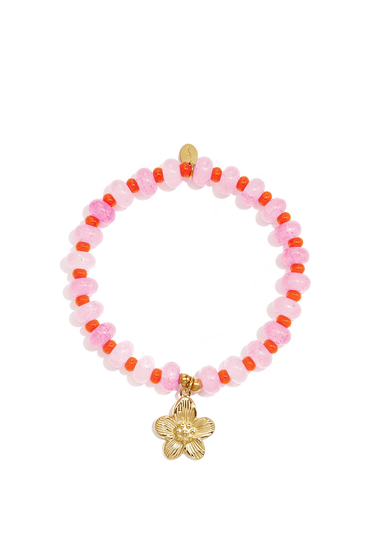 Armbanden Van Glaskralen Met Bloemenmotief