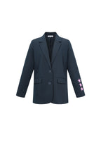 Geweven Polyestervezel Vrouwen Suit Set Casual Letters Ontwerp