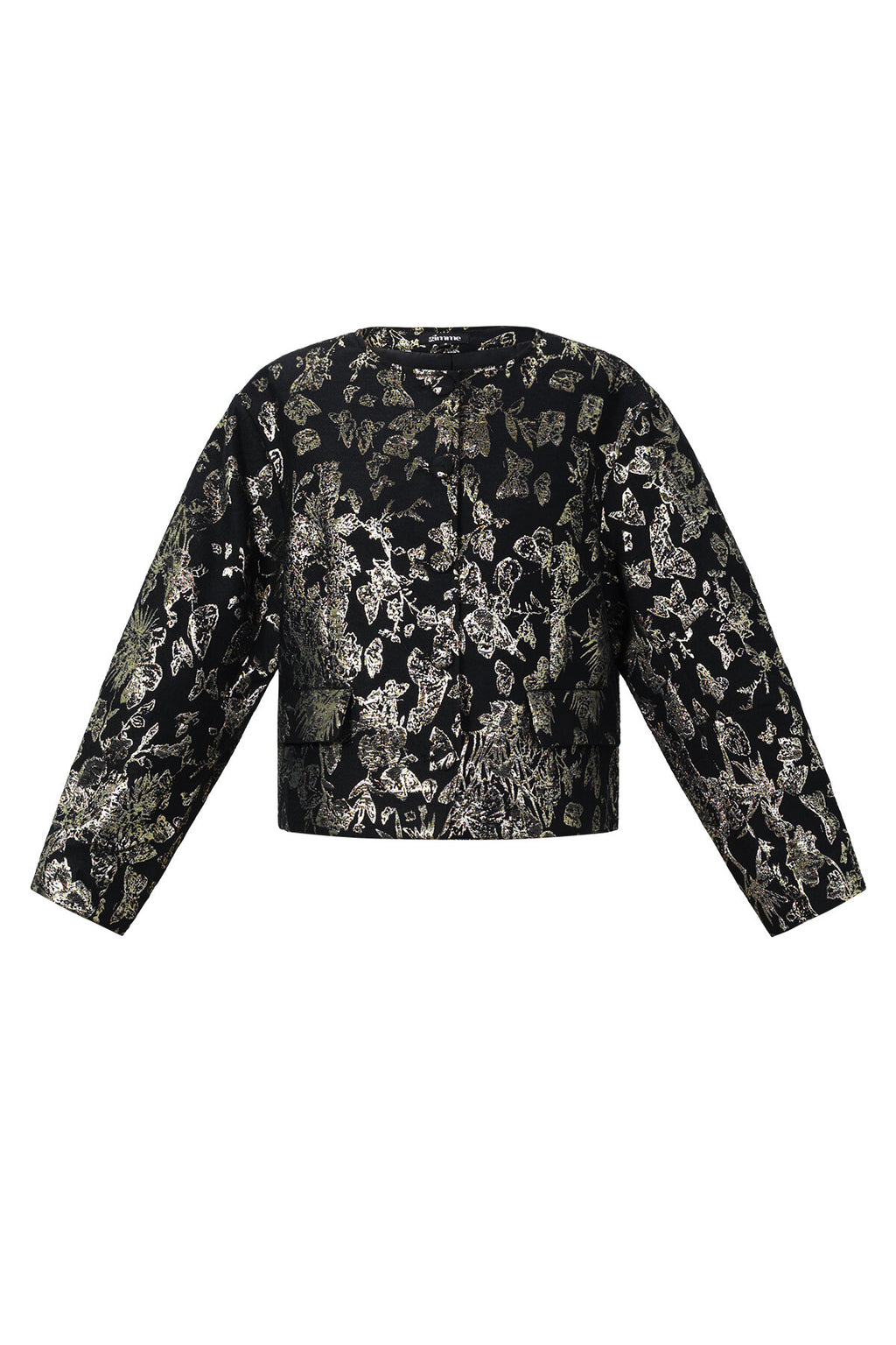 Elegante Jas met Bloemenprint