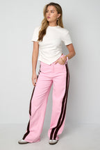 Statement Stripe Jeans