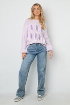 Gebreide Truien Casual Letters
