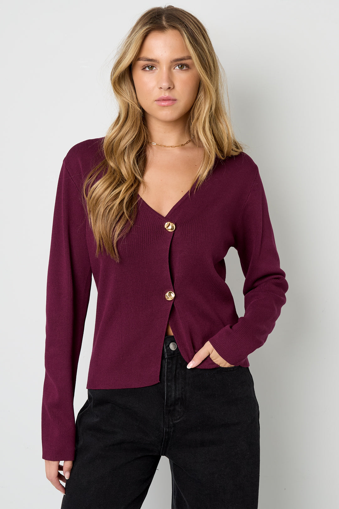 Viscose Gebreide Vrouwen Cardigan