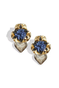 Elegante Bloemhart Oorbellen