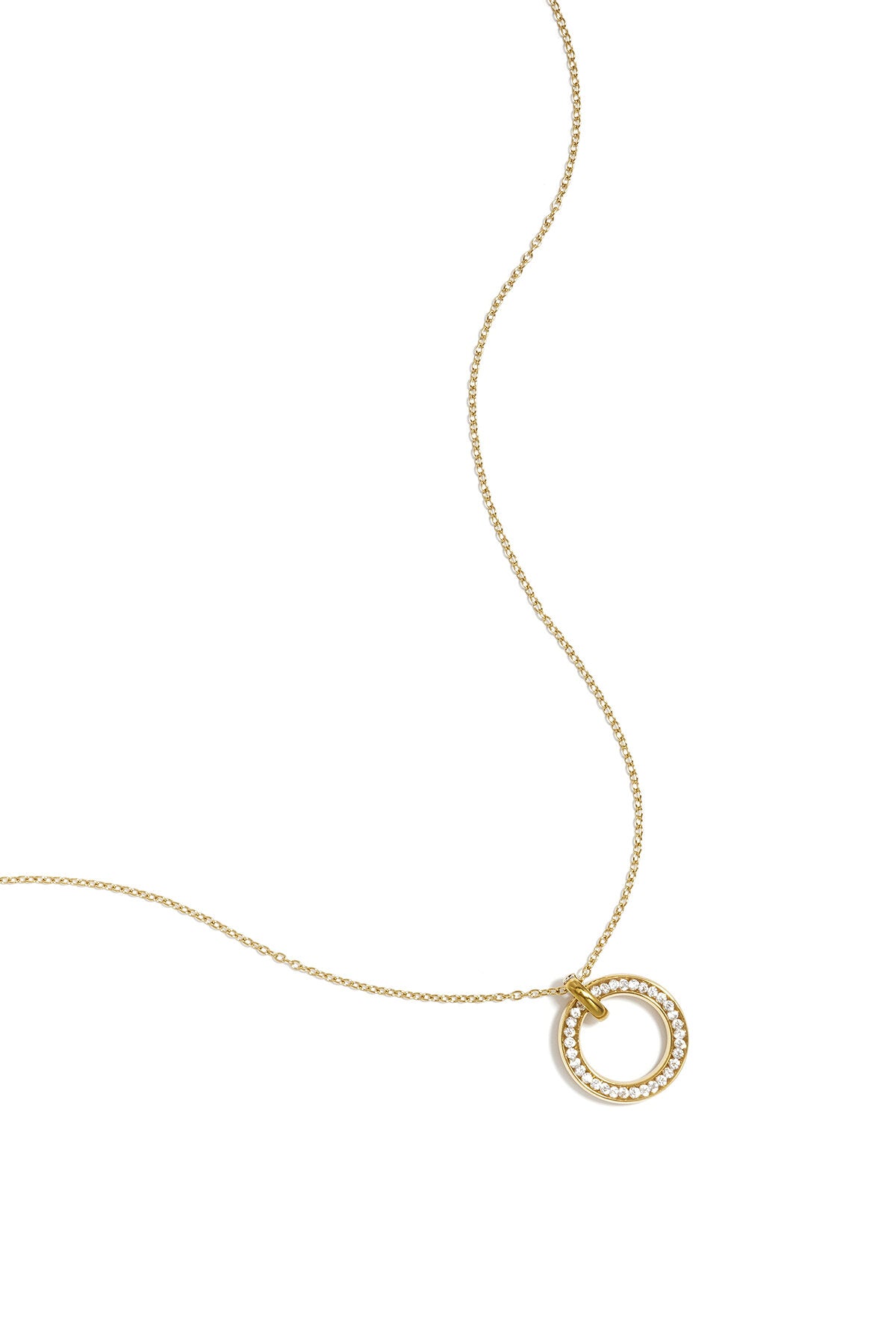 Elegante Cirkel Hangerketting