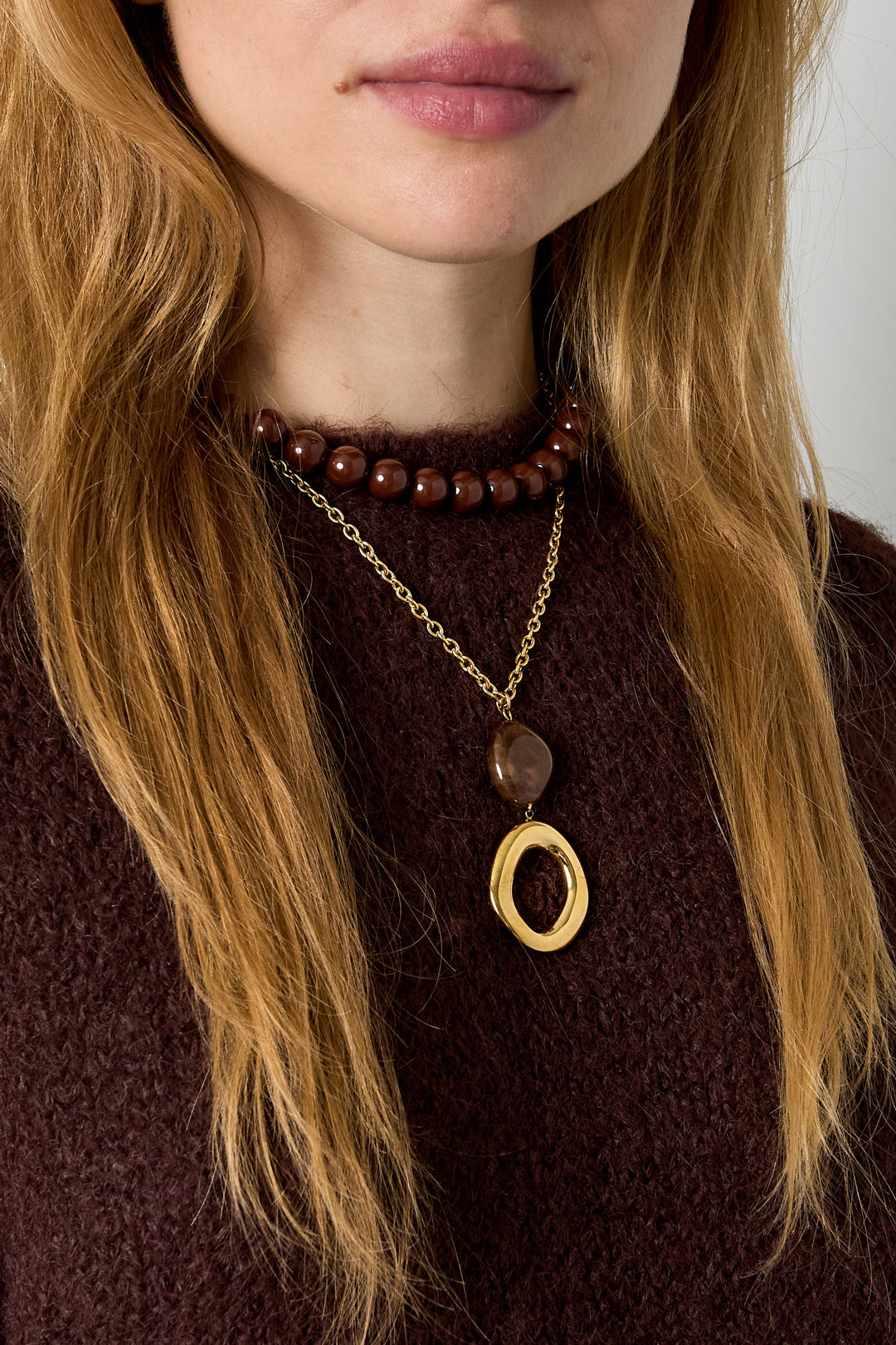 Cirkel Hanger Ketting