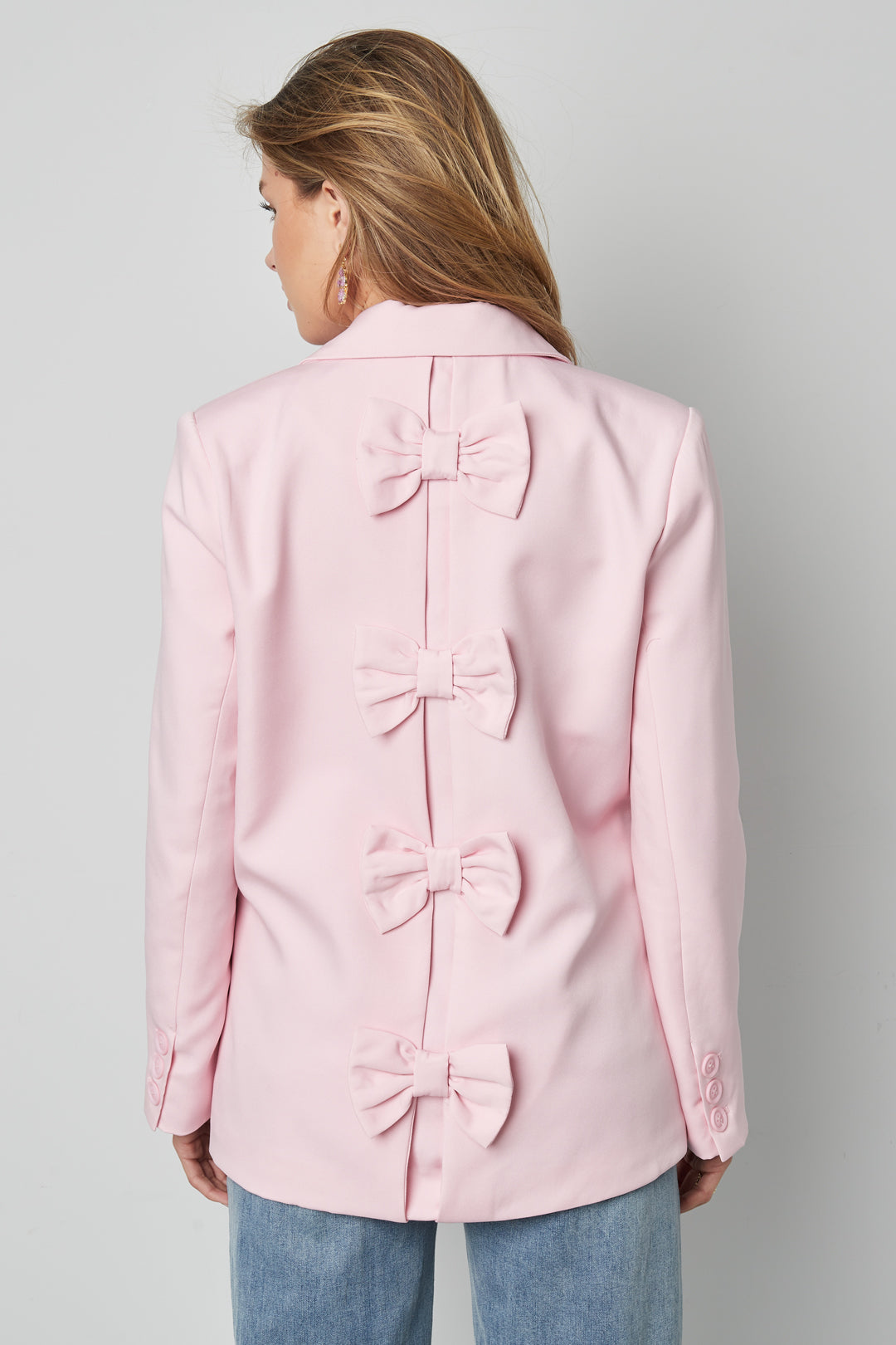 Vrouwen Suit Gesneden Boog Detail