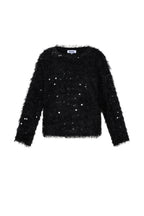 Elegant Sequined Long Sleeve Tops for Fall/Winter