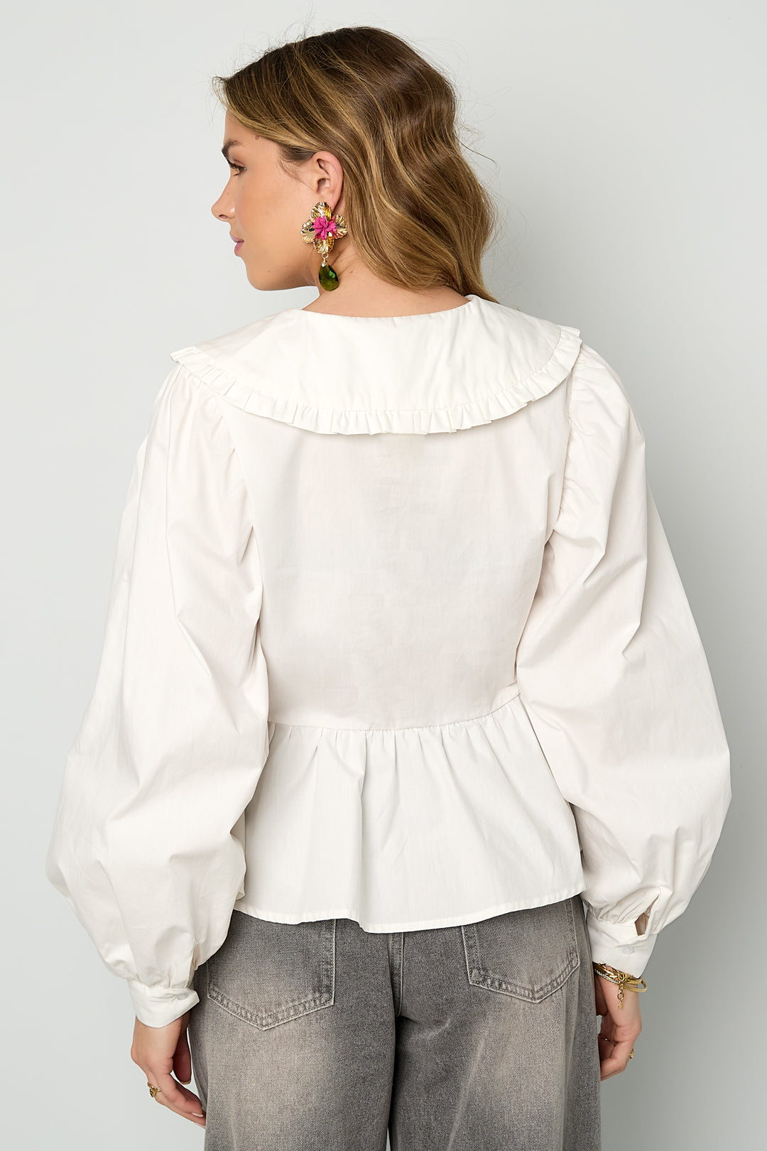 Katoenen Blouses En Overhemden