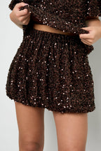 Elegante Sequin Minirokset