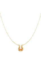 Happy Initials Ketting Met Bedels