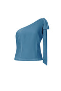 Off-Shoulder Top Met Strik