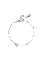Armband Met Hartjes, Gekleurde Steentjes En Stipjes