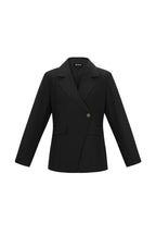 Geweven Polyestervezel Vrouwenpak Elegant Solide Kleur Herfst/Winter