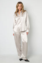 Overhemd Casual Solid Color Basic