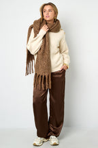 Wintersjaals Effen Kleur