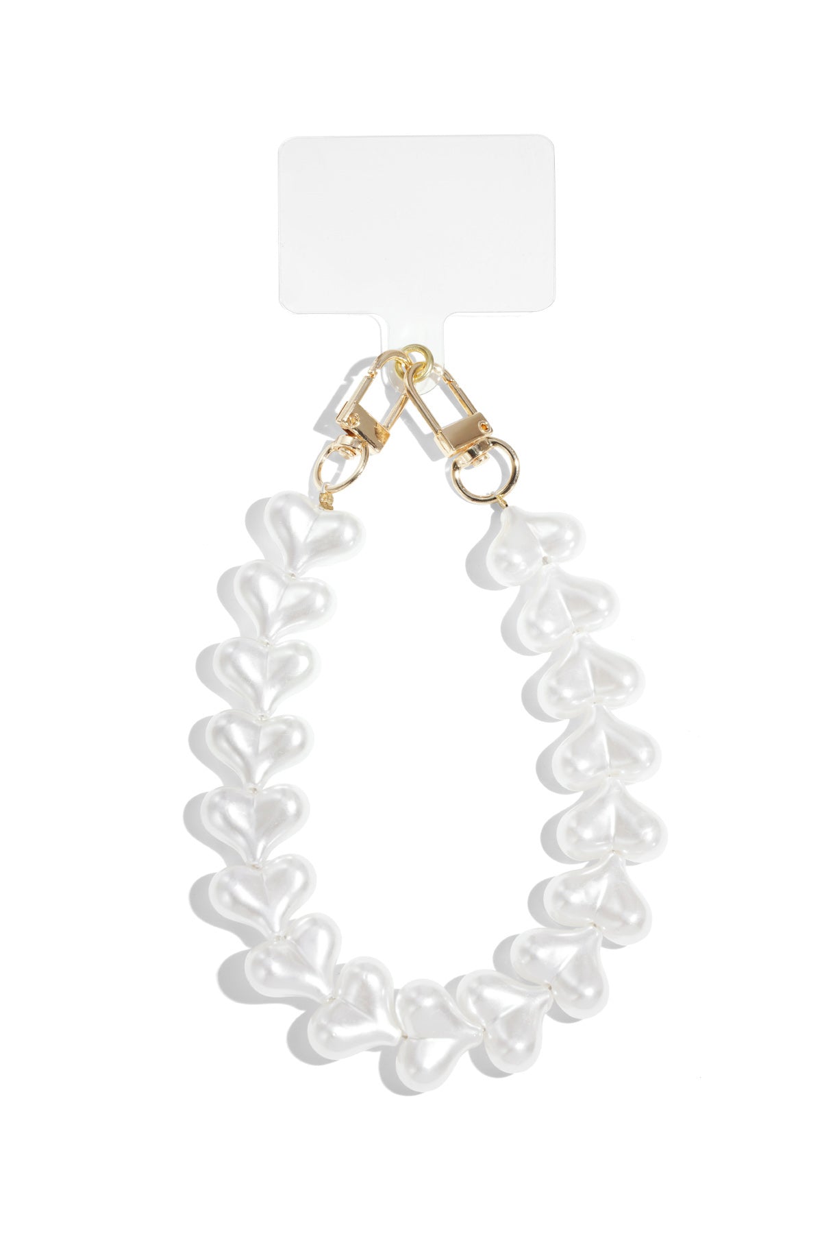 Stijlvolle Witte Telefoonketting