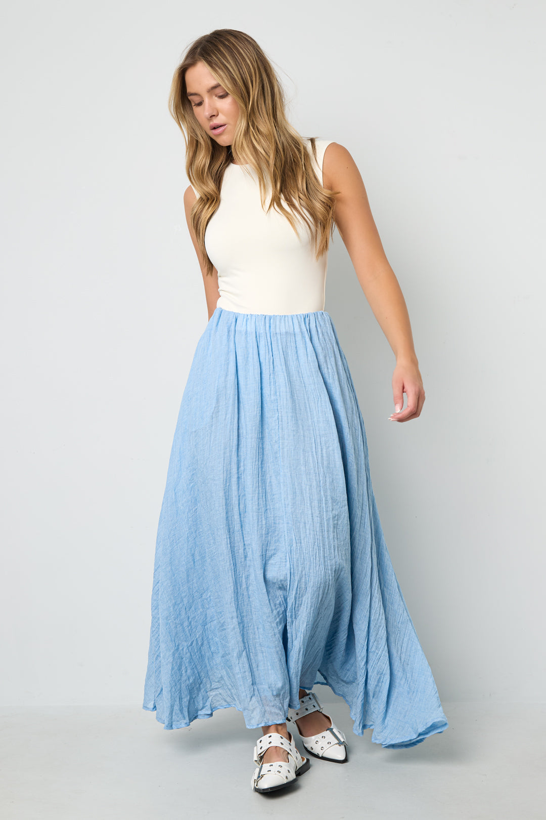 Geweven Maxi Rok 