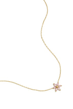 Ketting Met Strass Bloem