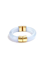 Chunky Bangle Met Gouden Details