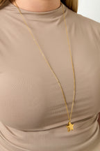 Zwangerschaps Ketting Met Schattige Sterhanger