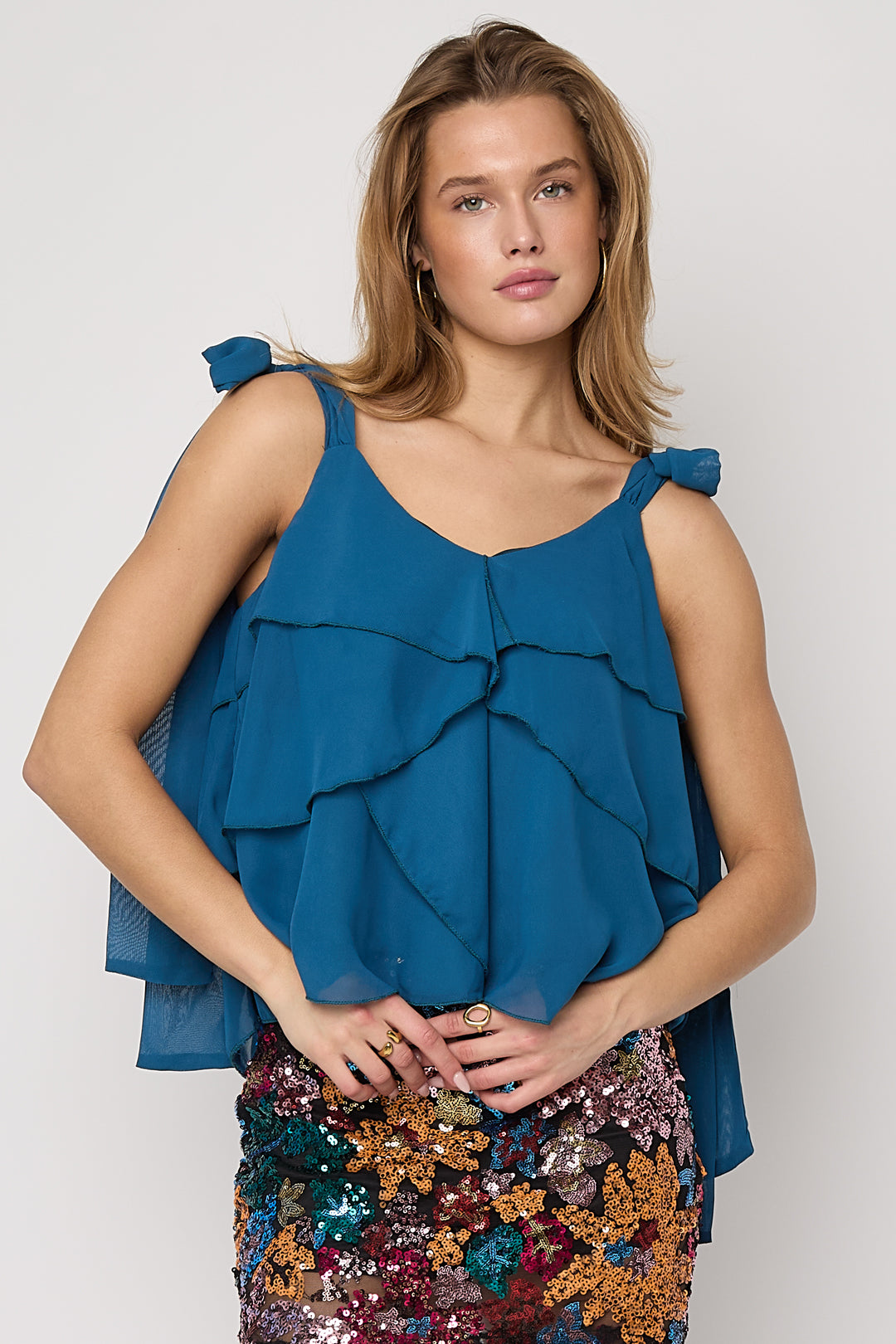 Ruffle Me Top