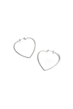 Minimalistische Hart Oorbellen