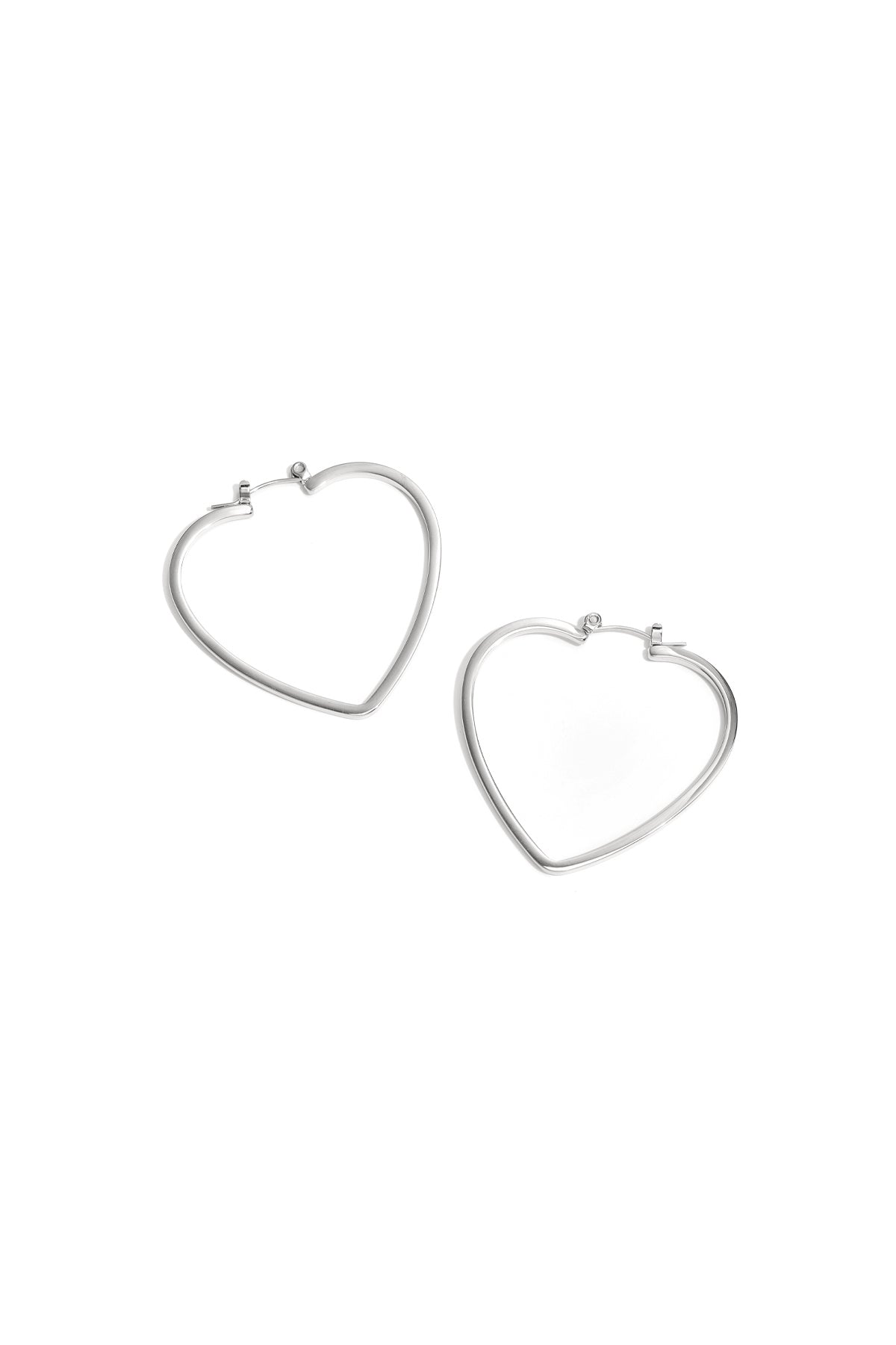 Minimalistische Hart Oorbellen
