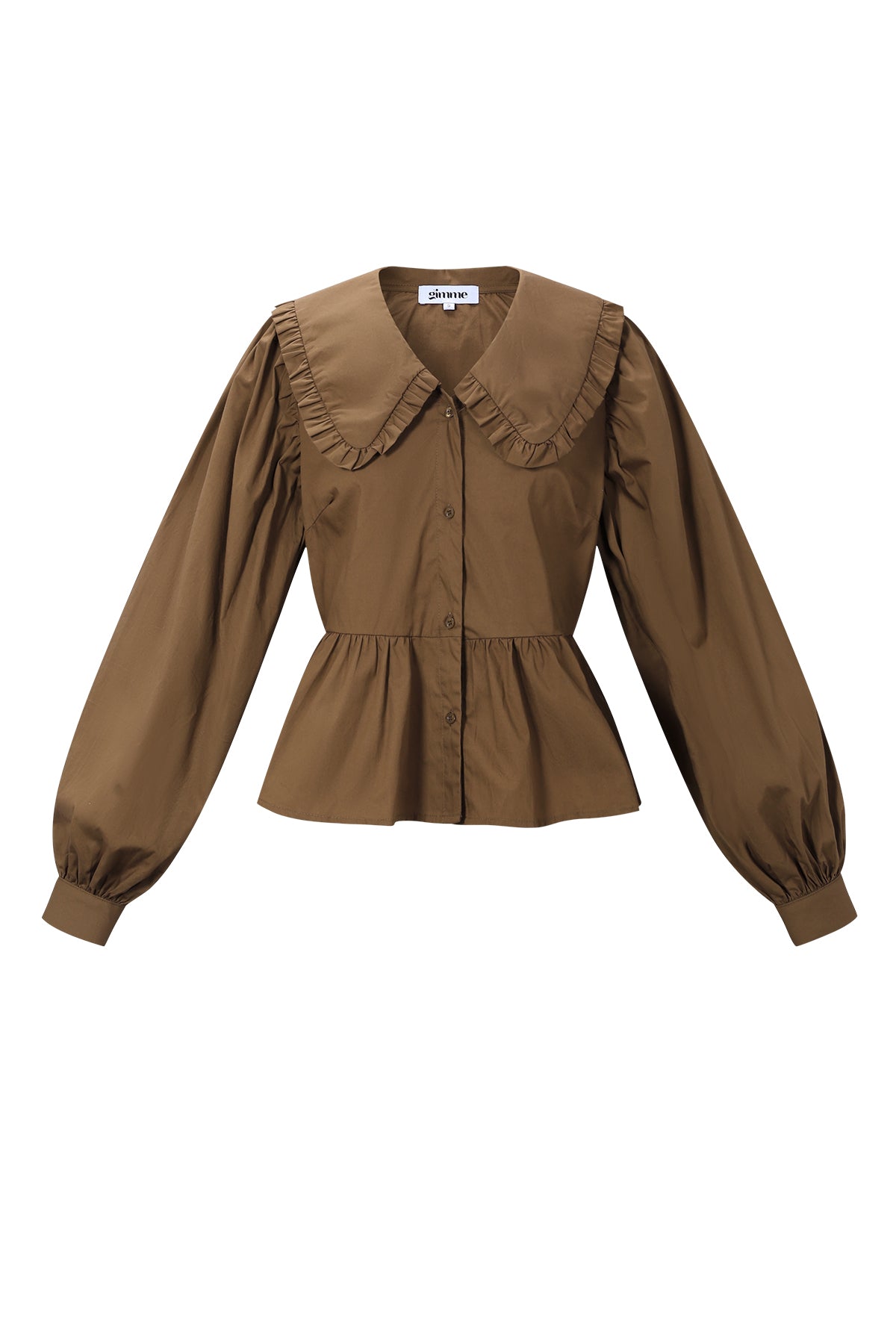 Katoenen Blouses En Overhemden