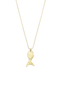 Lange Ketting Met Vismotief