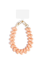 Acryl Hart Telefoonketting