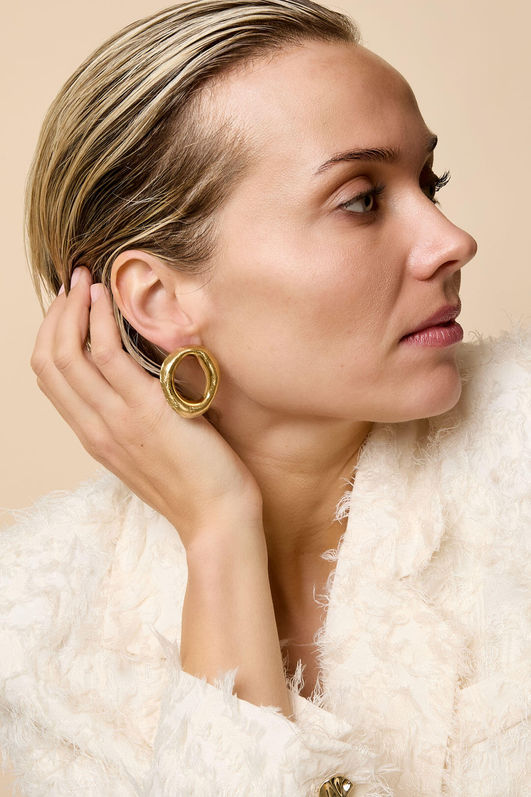Elegante Onregelmatig Gevormde Oorknopjes