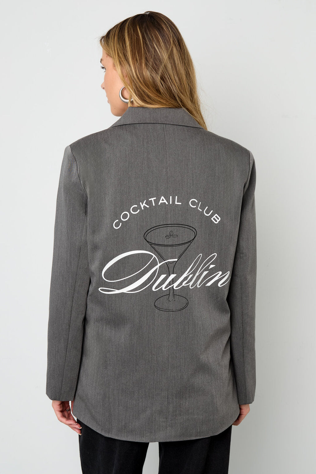 Geweven Jas Elegant Letters