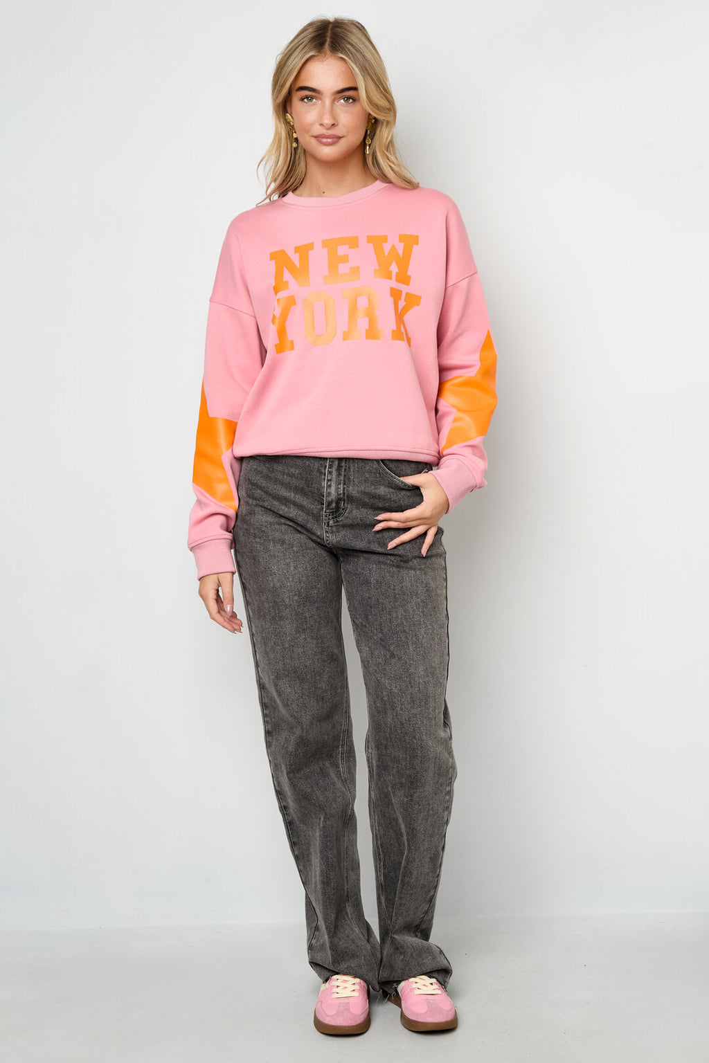 All Fit Gebreide Lange Mouwen Top
