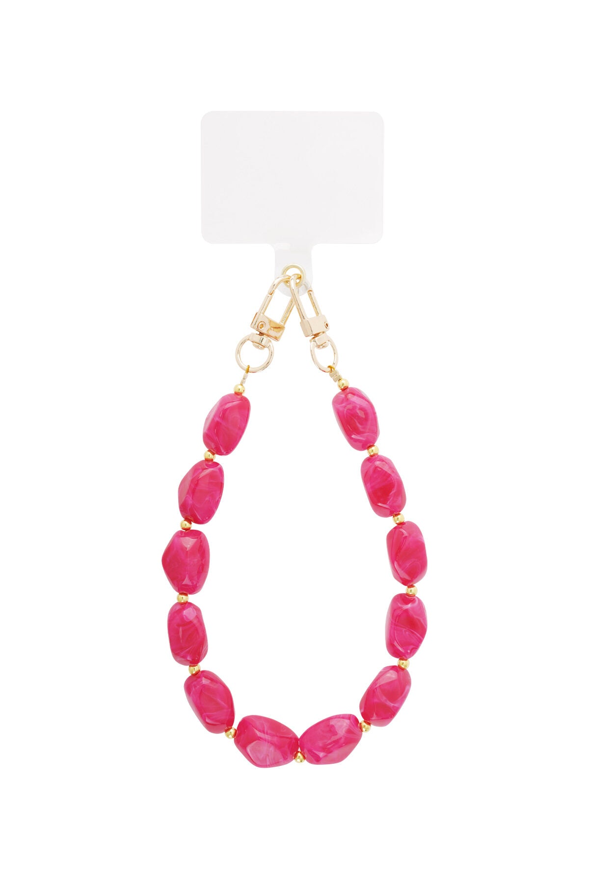 Stijlvolle Acryl Telefoonketting