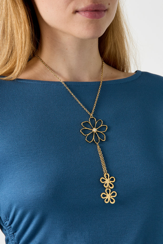 Hangerkettingen Met Bloemenmotief 