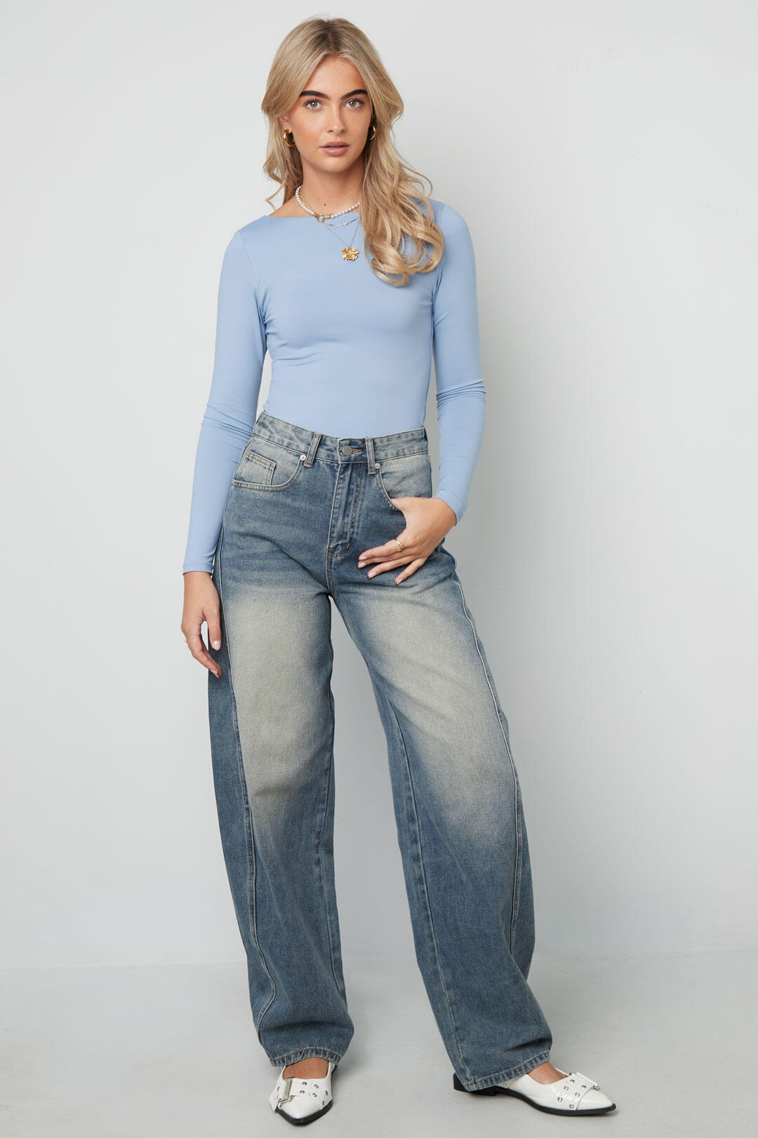 All Fit Geknoopte Shapewear Bodysuit