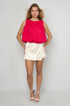Casual Katoenen Mouwloze Top