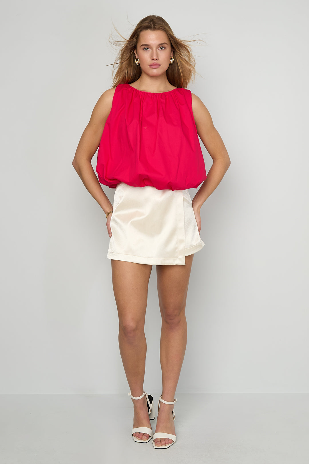 Casual Katoenen Mouwloze Top
