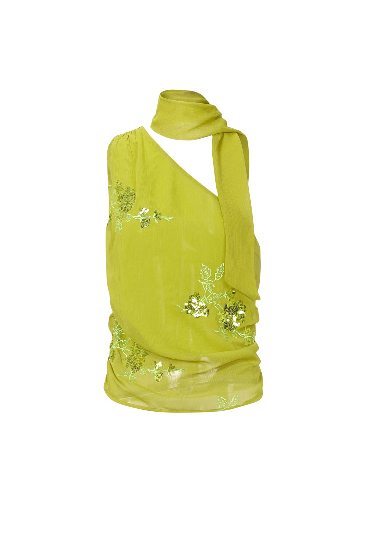 Elegante Mouwloze Top Met Bloemenprint
