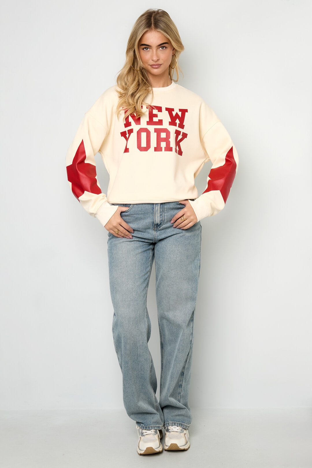 All Fit Gebreide Lange Mouwen Top