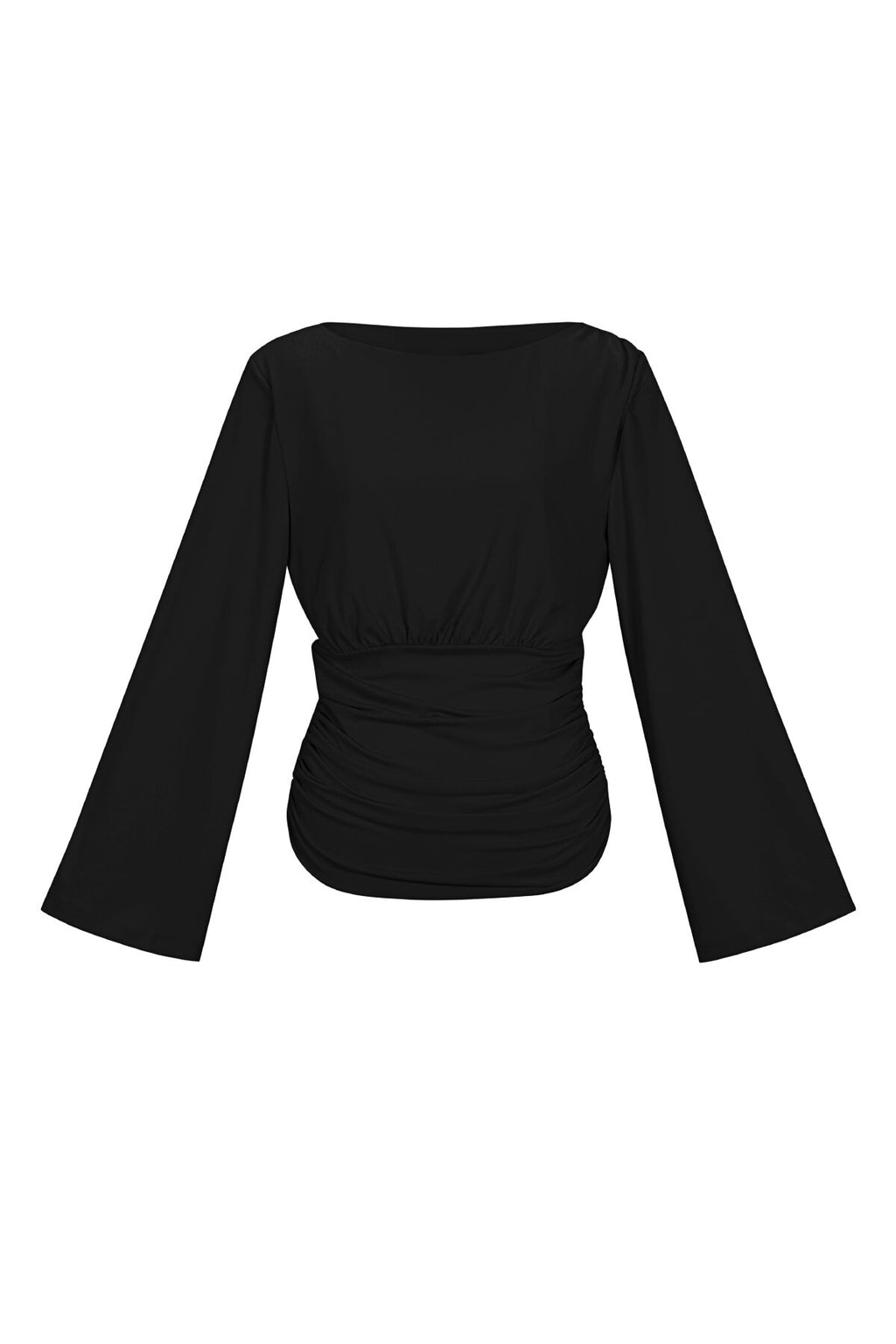 Lange Mouw Boot Neck Top