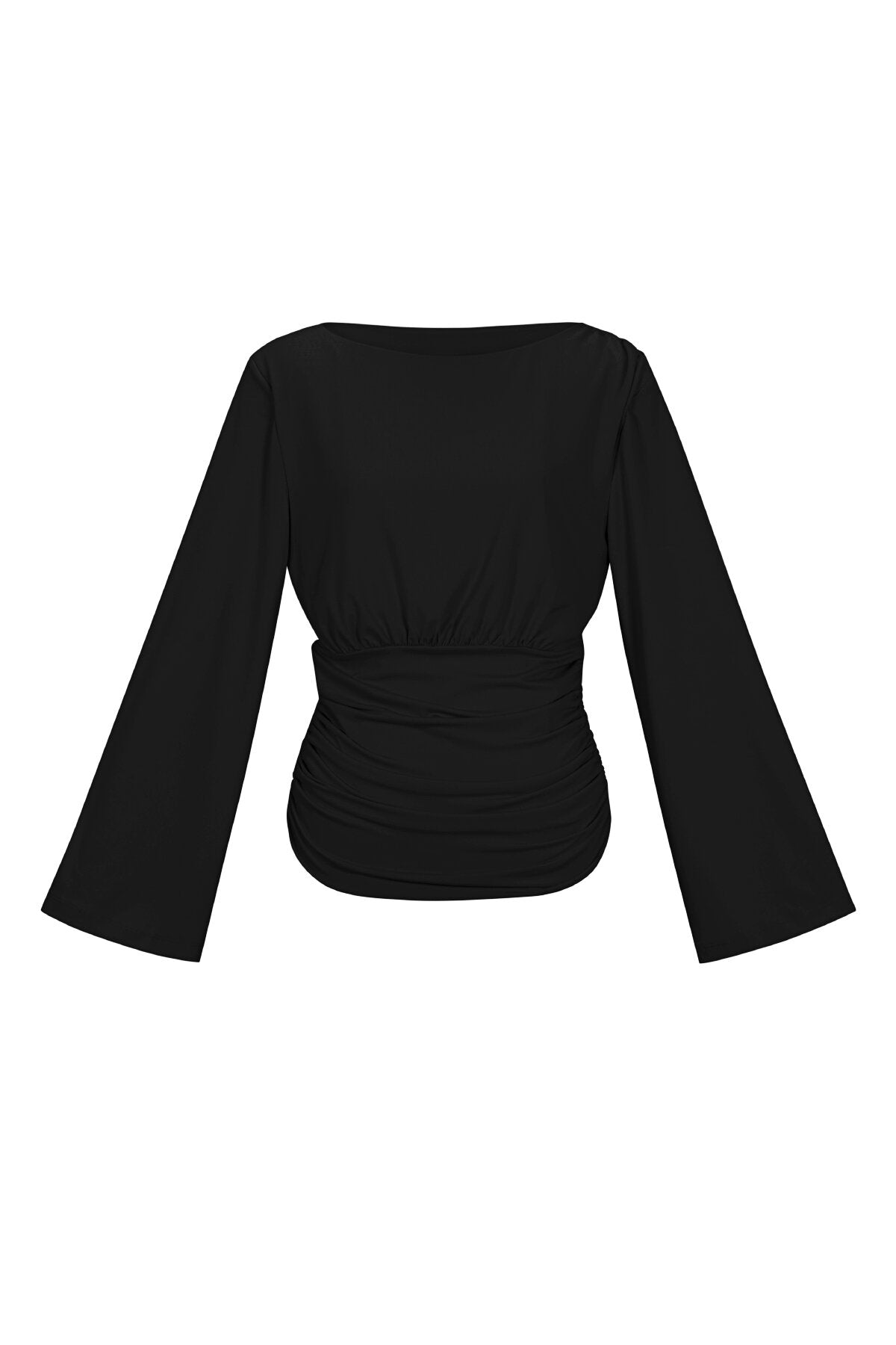 Lange Mouw Boot Neck Top