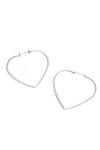 Minimalistische Hart Oorbellen