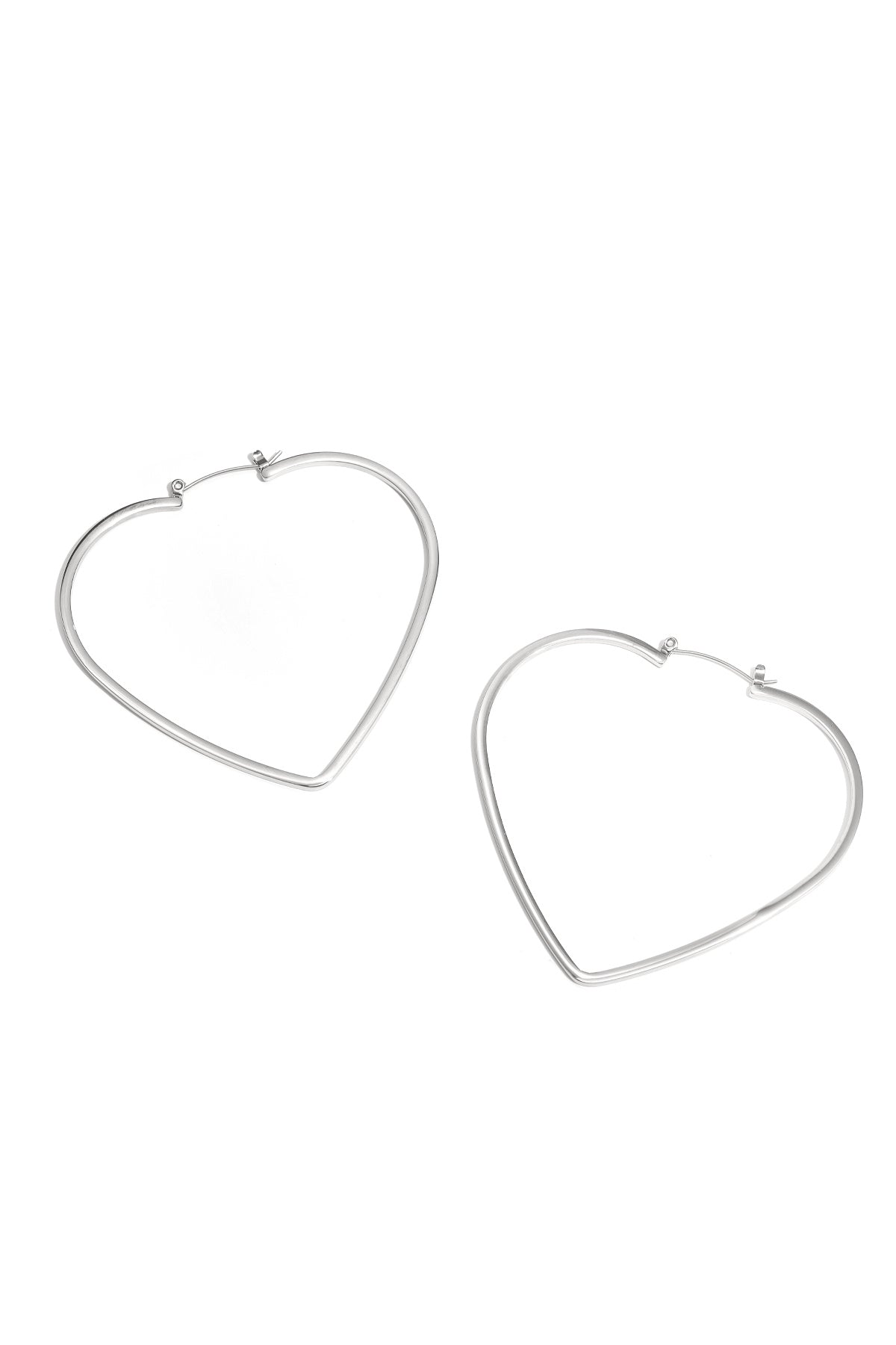 Minimalistische Hart Oorbellen