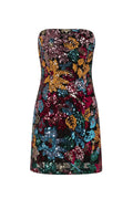 Elegante Bloemen Mini Jurk