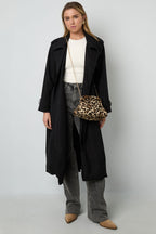Leopardenprint Schoudertas