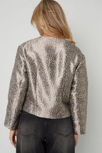 Elegante Jas met Bloemenprint