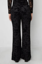 Sexy Florale Flare Broek