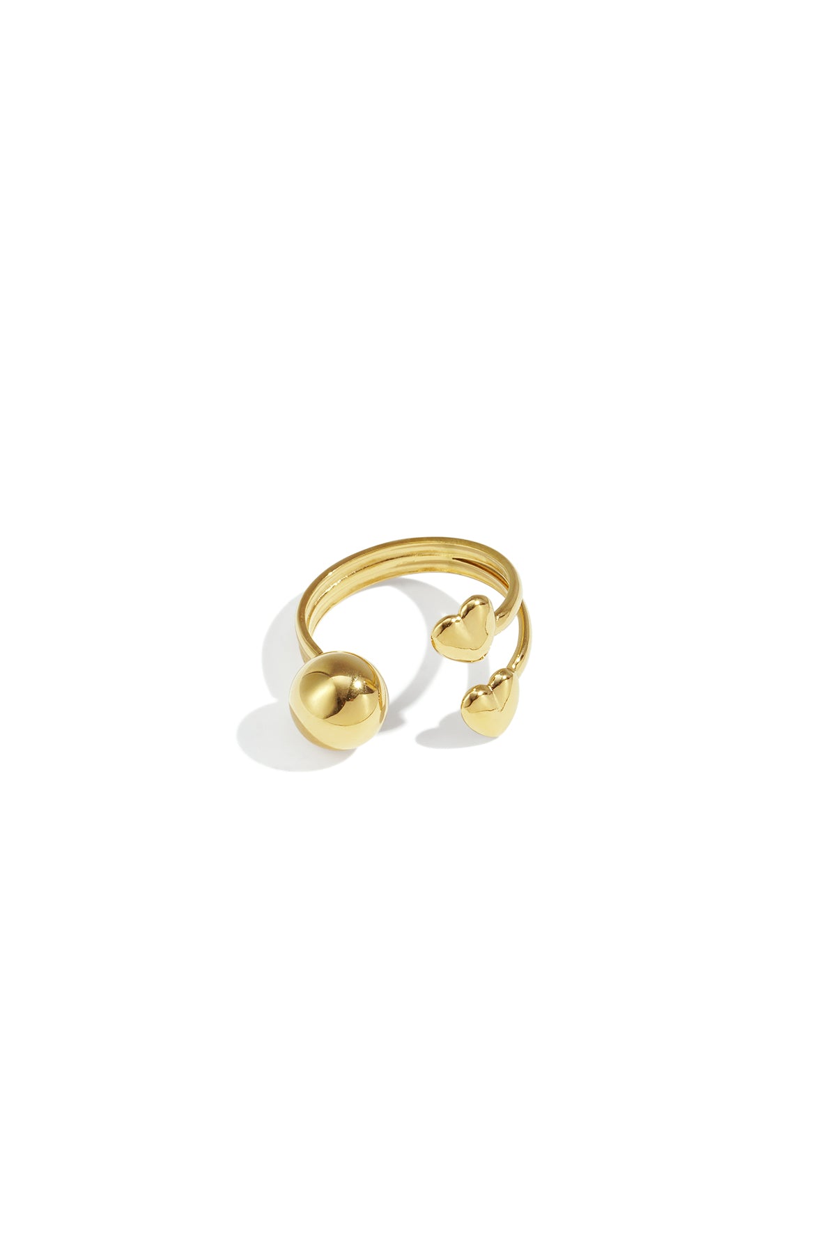 Minimalistische Ringen Hart