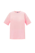 T-shirt Casual Solide Kleur